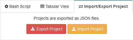 Export-Import Projects - OVS-Mesh Script Generator